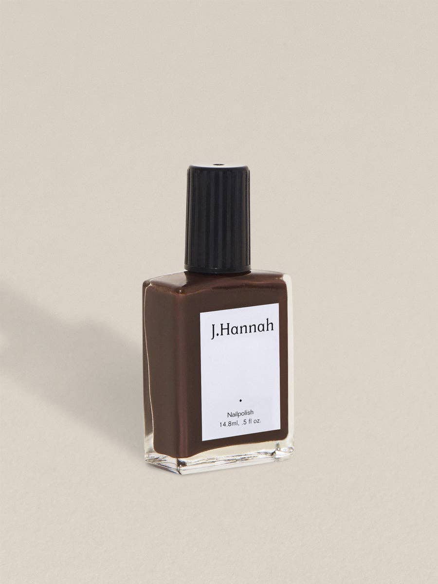 Carob | Nail Polish - - Apothecary - Limited Edition Apparel, Accessories, and Original Fine Art Prints, Home Decor, Feminist Minimalist Gothic Design, Made to Order, Double Kick, Signed and Numbered