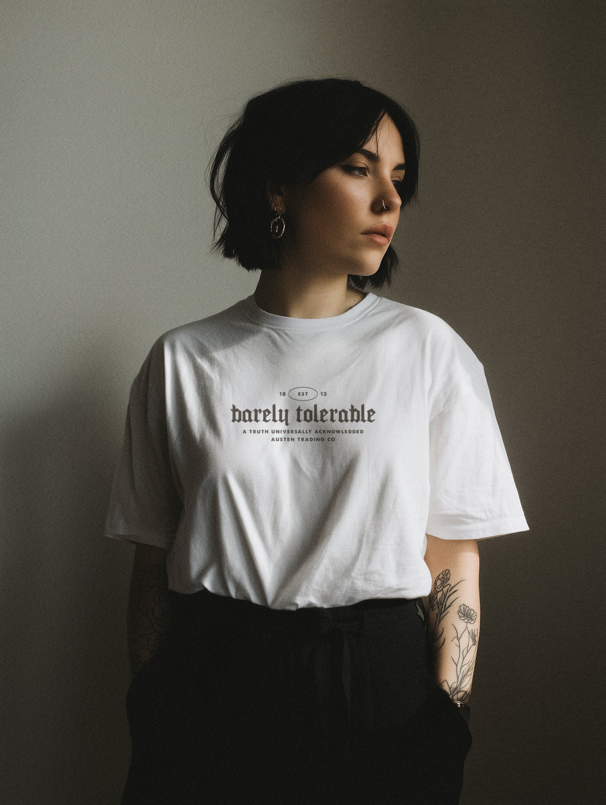 Barely Tolerable Pride & Prejudice Tee