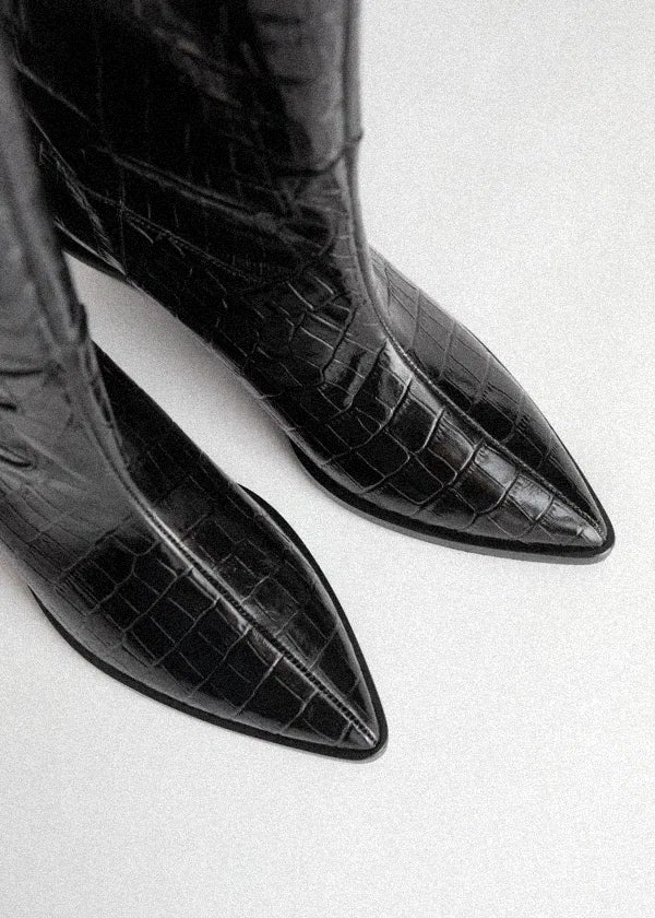 & Other Stories Boots | Size 36 - - Accessories - Limited Edition Apparel, Accessories, and Original Fine Art Prints, Home Decor, Feminist Minimalist Gothic Design, Made to Order, Double Kick, Signed and Numbered