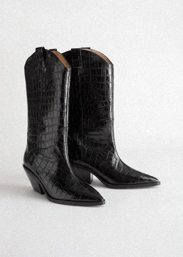 & Other Stories Boots | Size 36 - - Accessories - Limited Edition Apparel, Accessories, and Original Fine Art Prints, Home Decor, Feminist Minimalist Gothic Design, Made to Order, Double Kick, Signed and Numbered