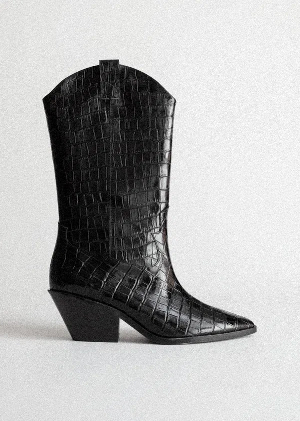 & Other Stories Boots | Size 36 - - Accessories - Limited Edition Apparel, Accessories, and Original Fine Art Prints, Home Decor, Feminist Minimalist Gothic Design, Made to Order, Double Kick, Signed and Numbered