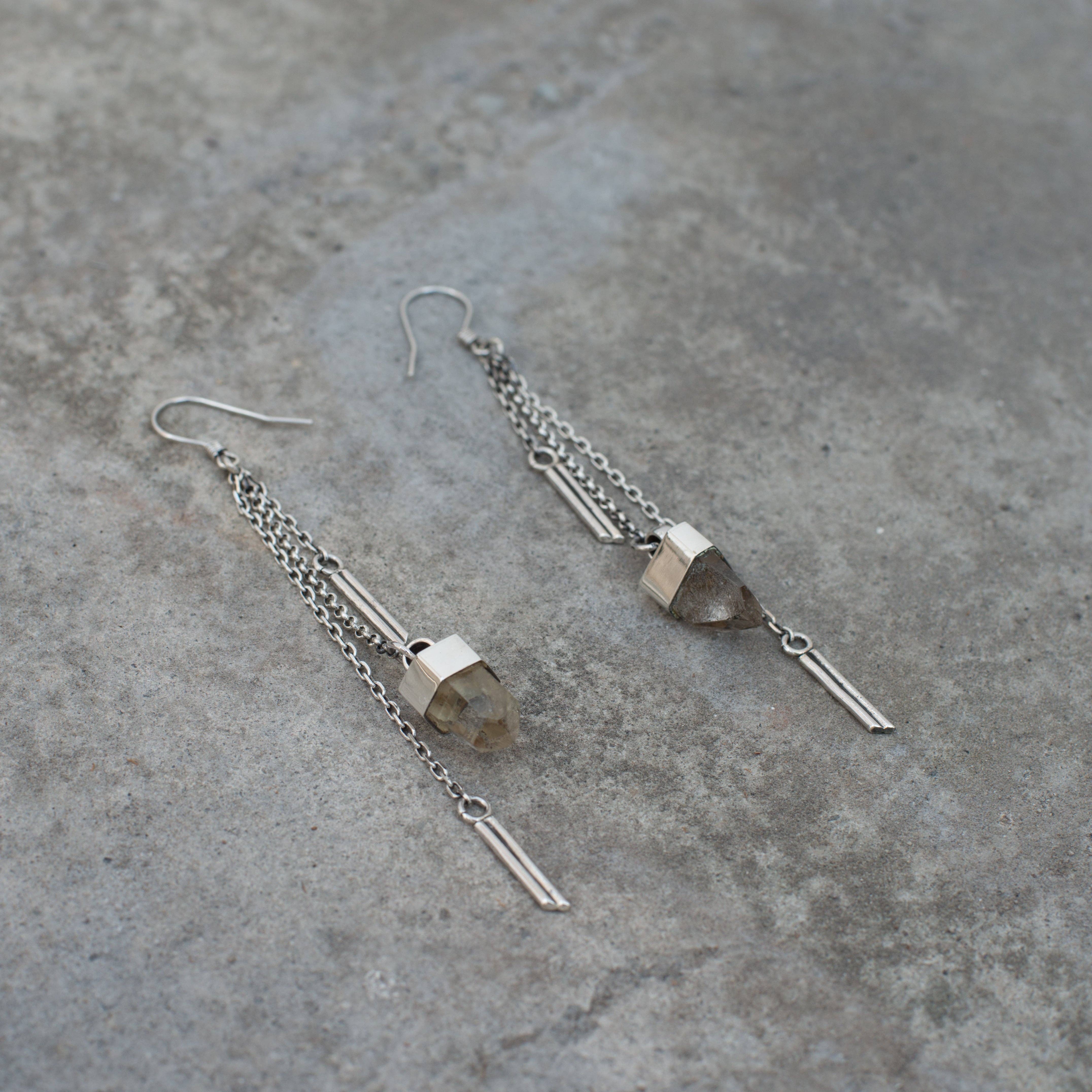 Quartz Earrings