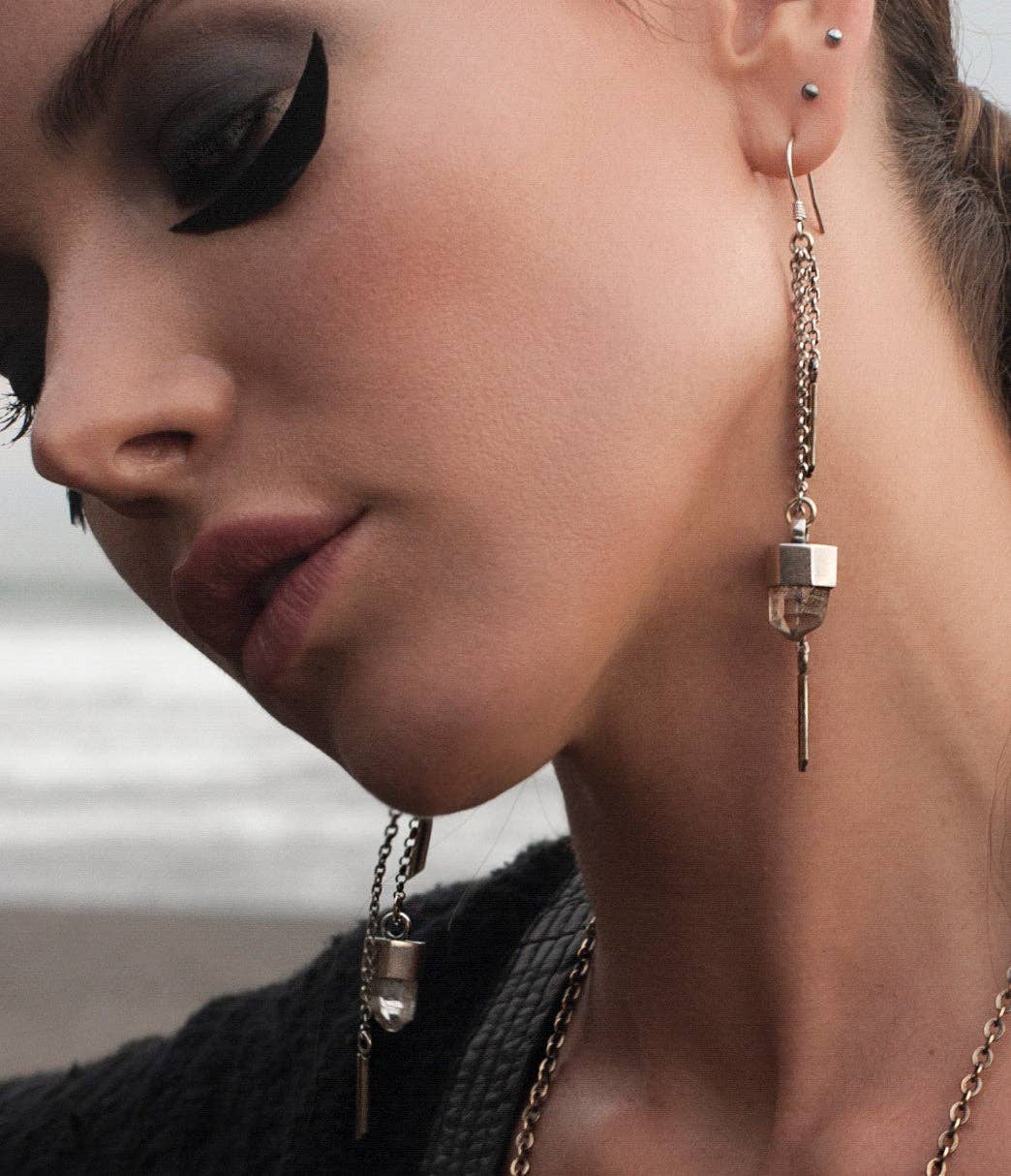 Quartz Earrings