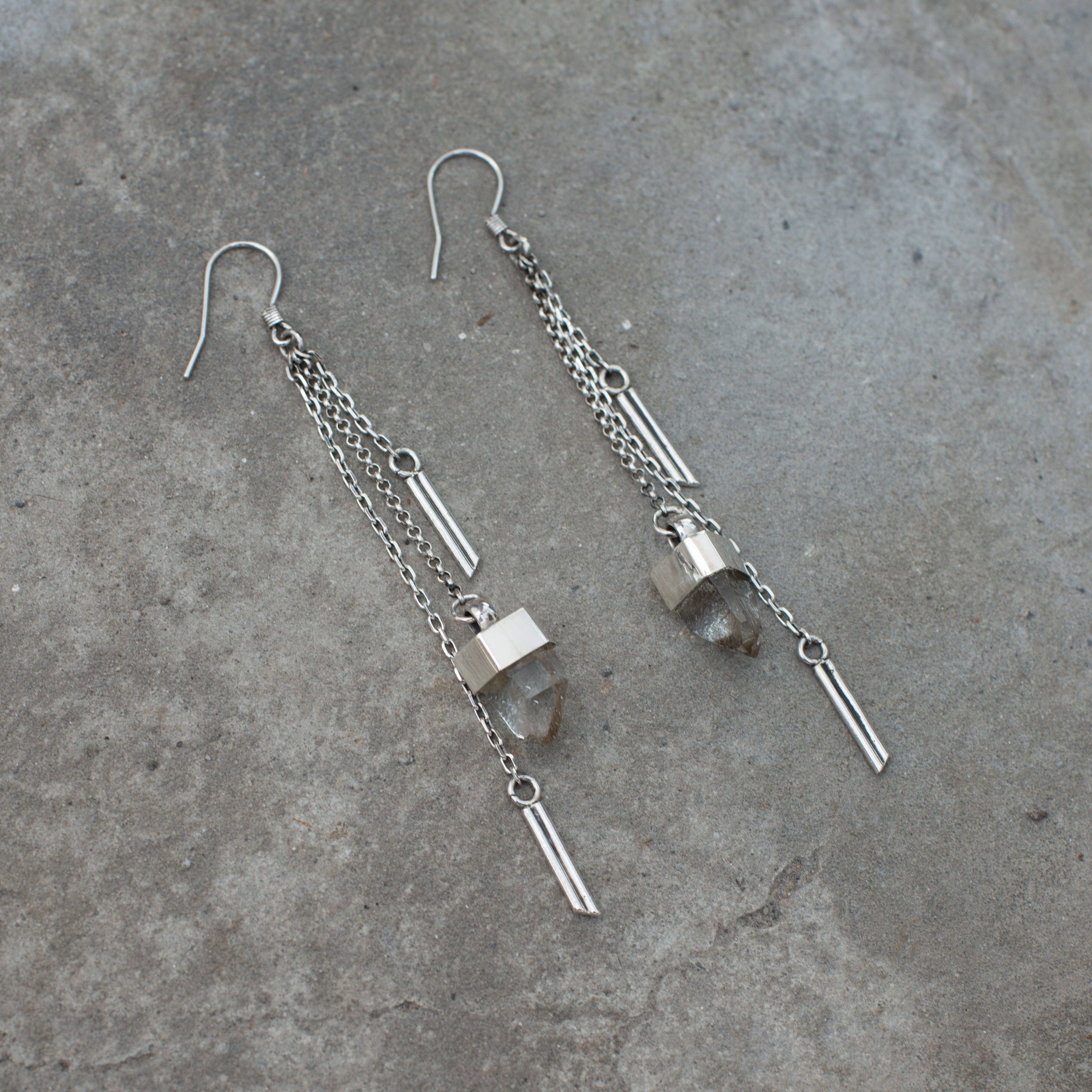 Quartz Earrings