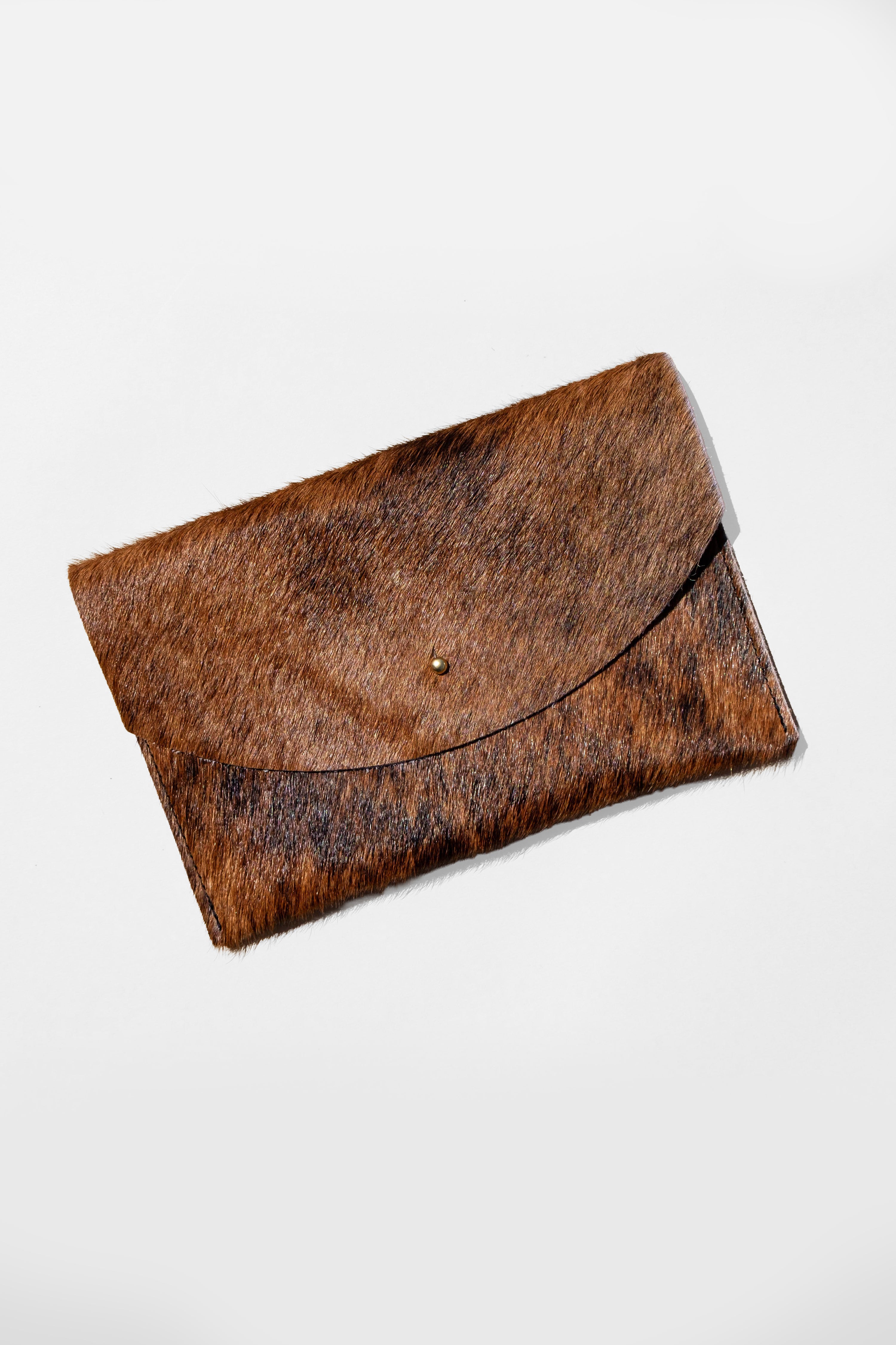 Mottled Earth Envelope - - Accessories - Limited Edition Apparel, Accessories, and Original Fine Art Prints, Home Decor, Feminist Minimalist Gothic Design, Made to Order, Double Kick, Signed and Numbered