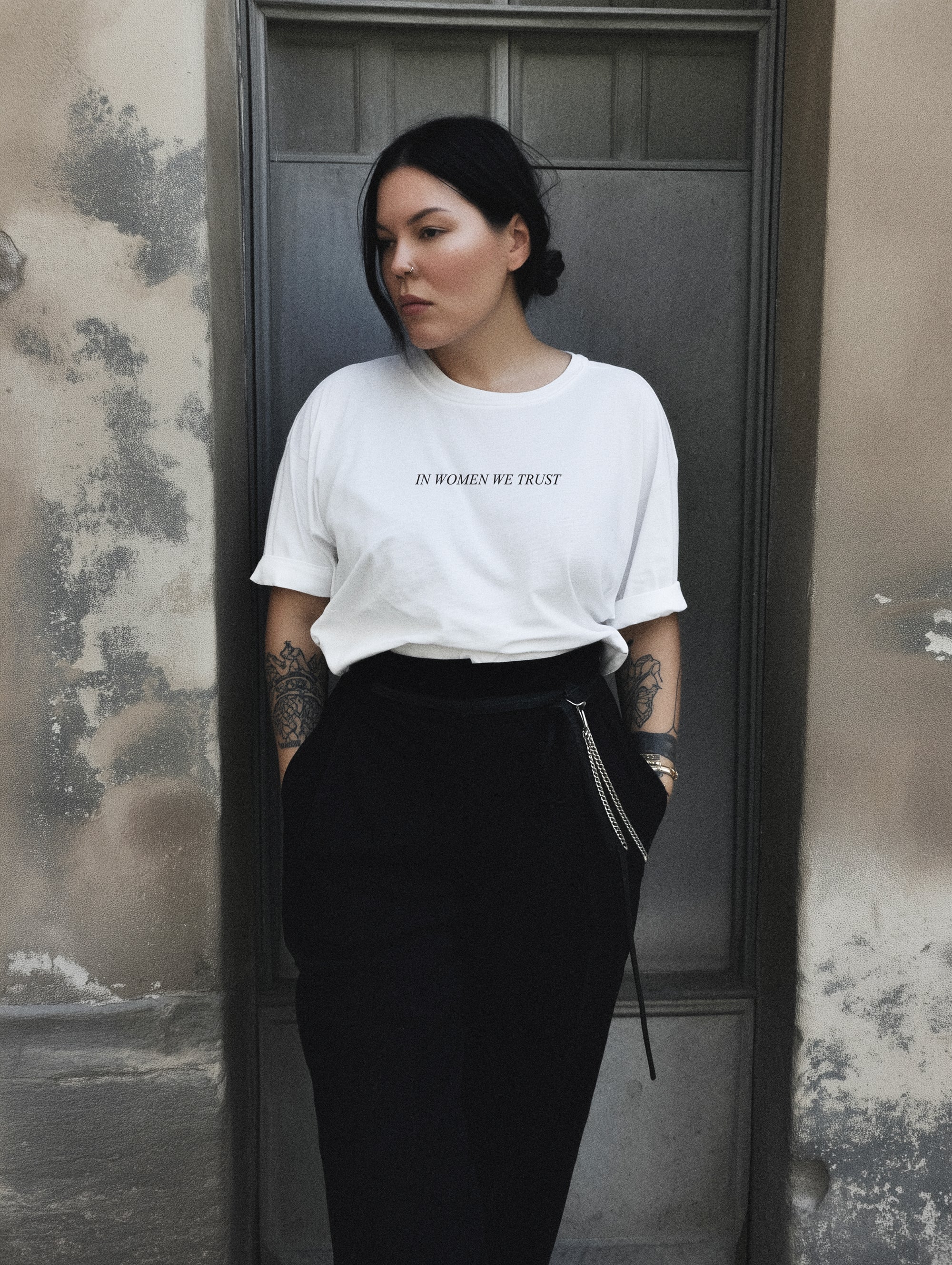 In Women We Trust Tee