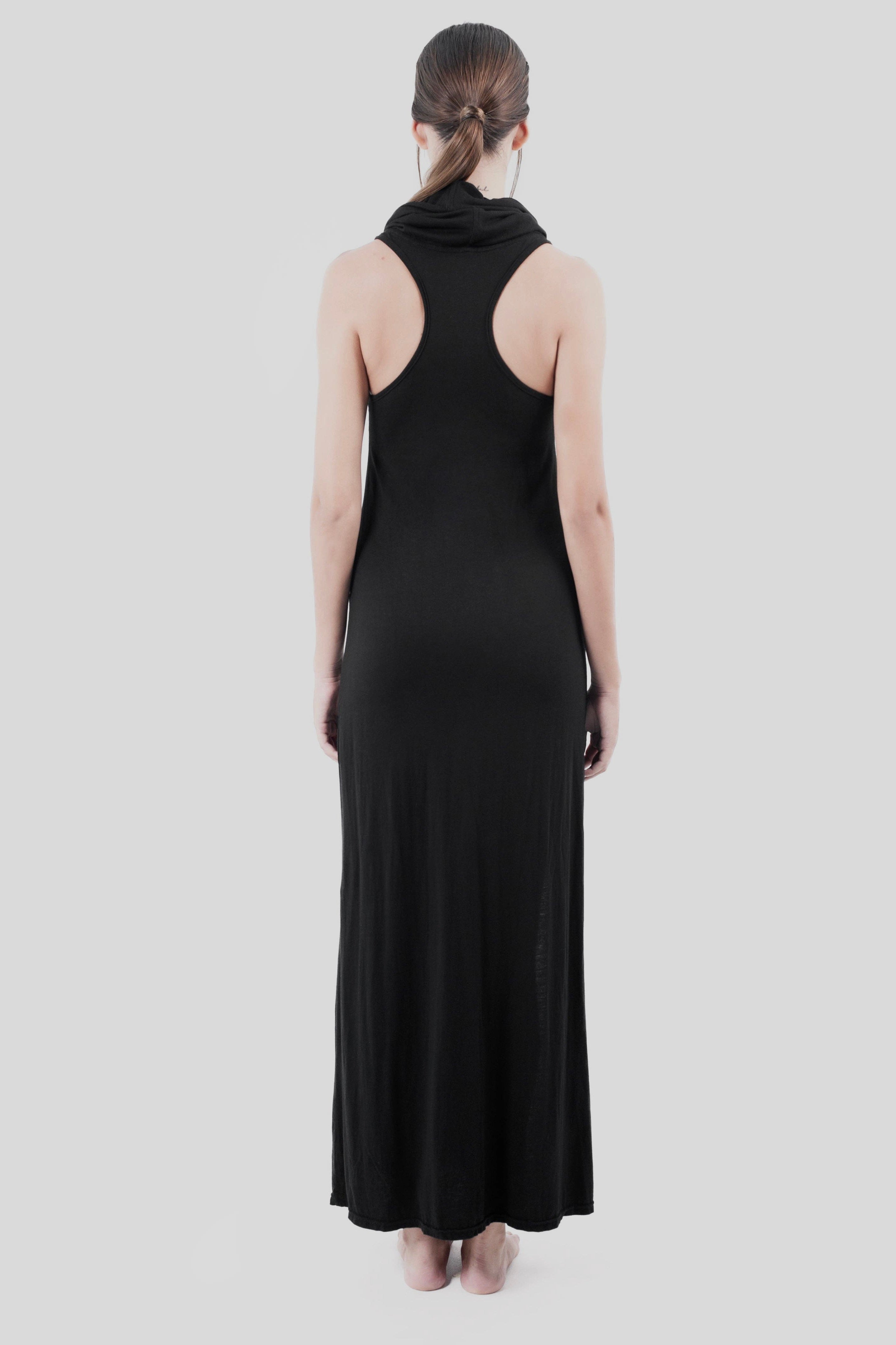 Makaira Dress - - Apparel - Limited Edition Apparel, Accessories, and Original Fine Art Prints, Home Decor, Feminist Minimalist Gothic Design, Made to Order, Double Kick, Signed and Numbered