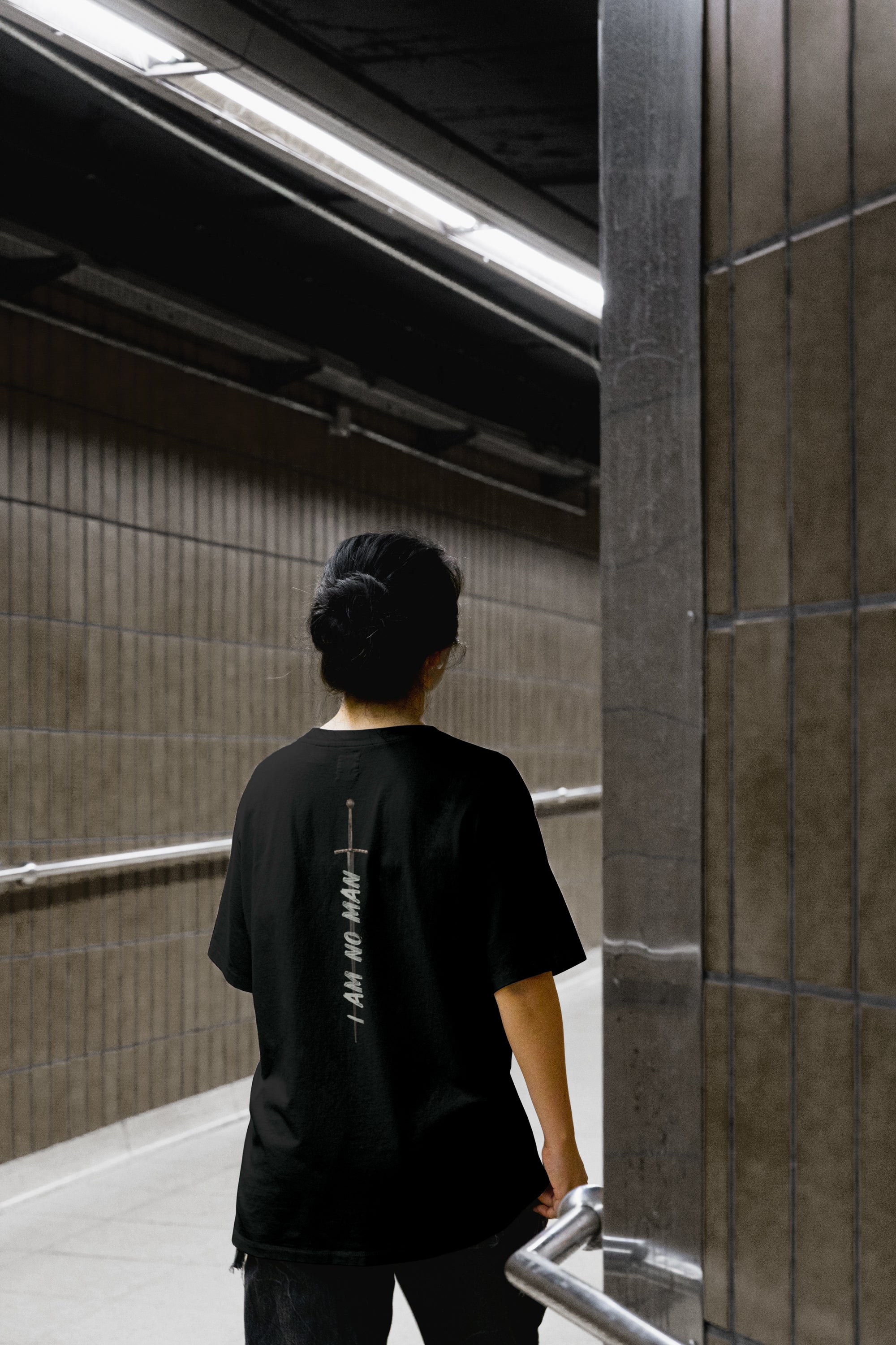 I Am No Man Tee
