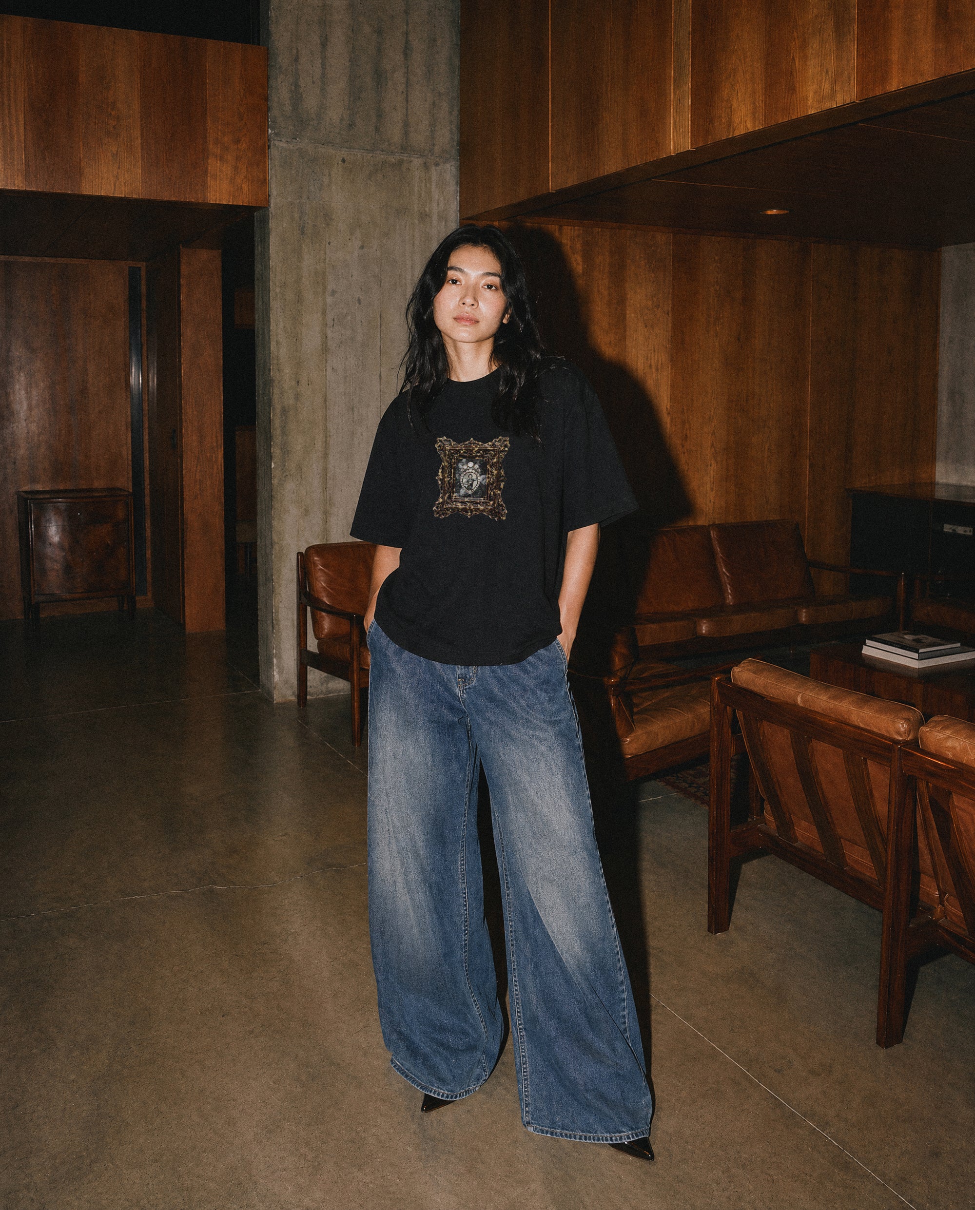 Limited Edition | Our Lady of Iron Tee - - Apparel - Limited Edition Apparel, Accessories, and Original Fine Art Prints, Home Decor, Feminist Minimalist Gothic Design, Made to Order, Double Kick, Signed and Numbered