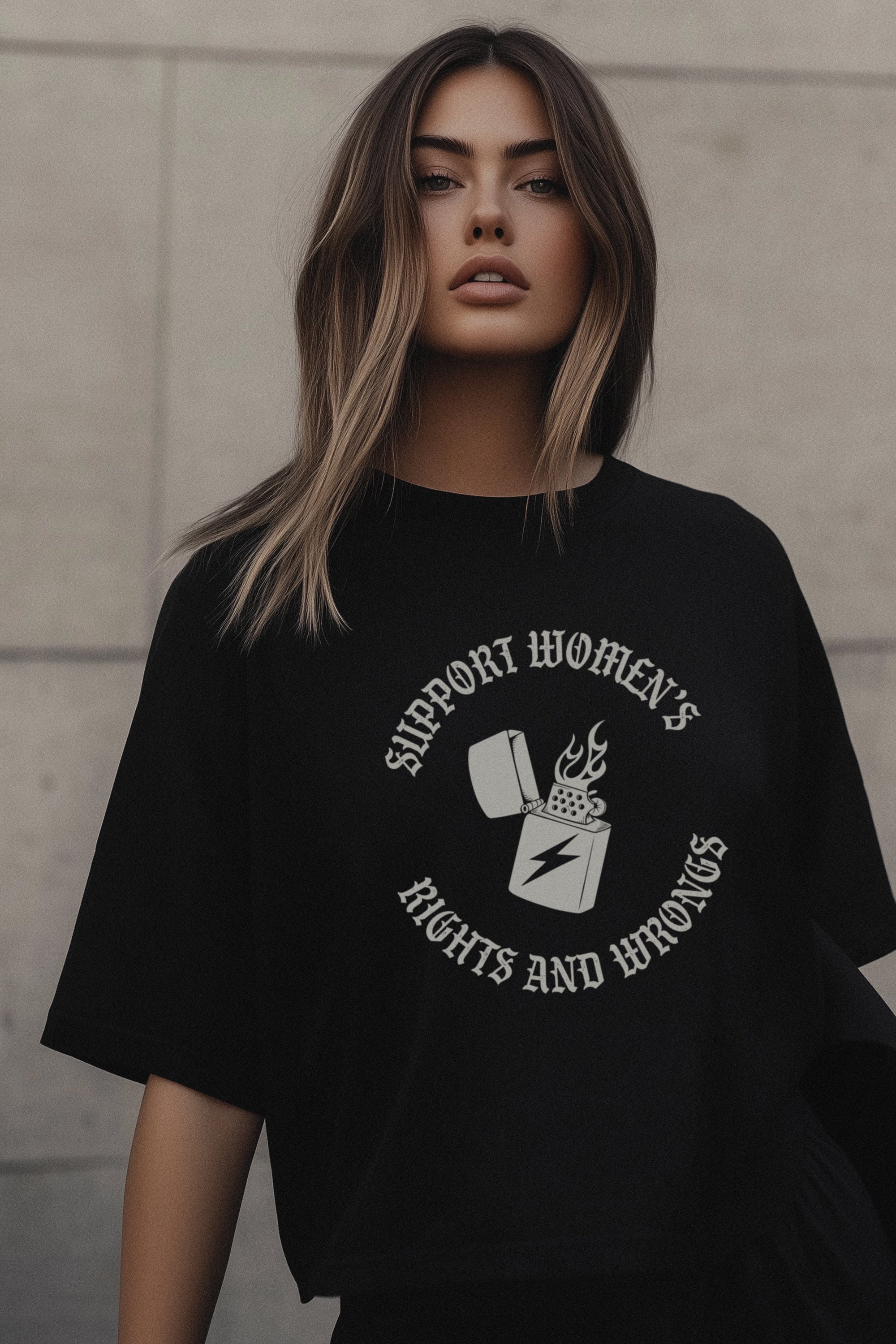 Support Women's Rights and Wrongs Tee