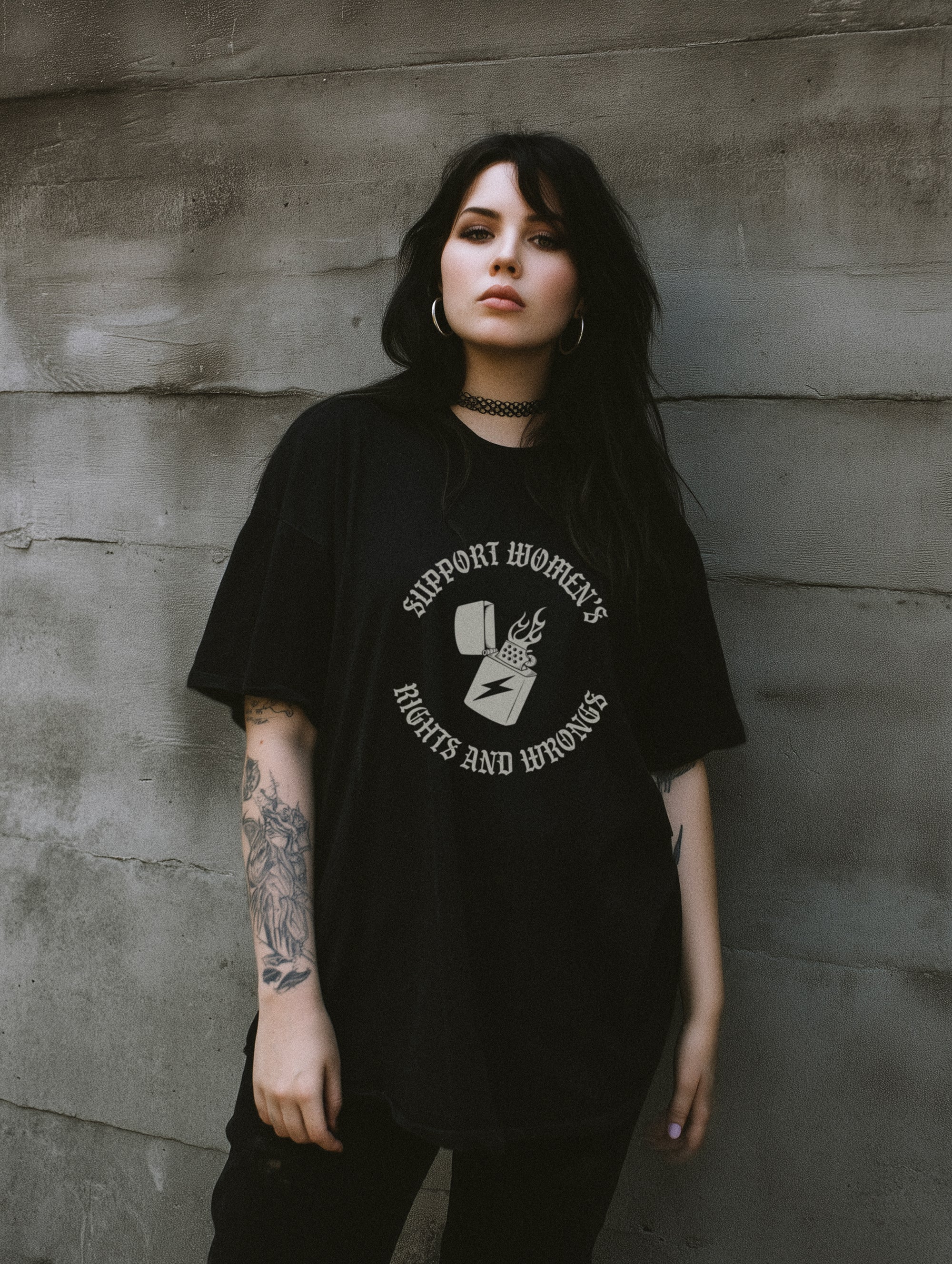 Support Women's Rights and Wrongs Tee