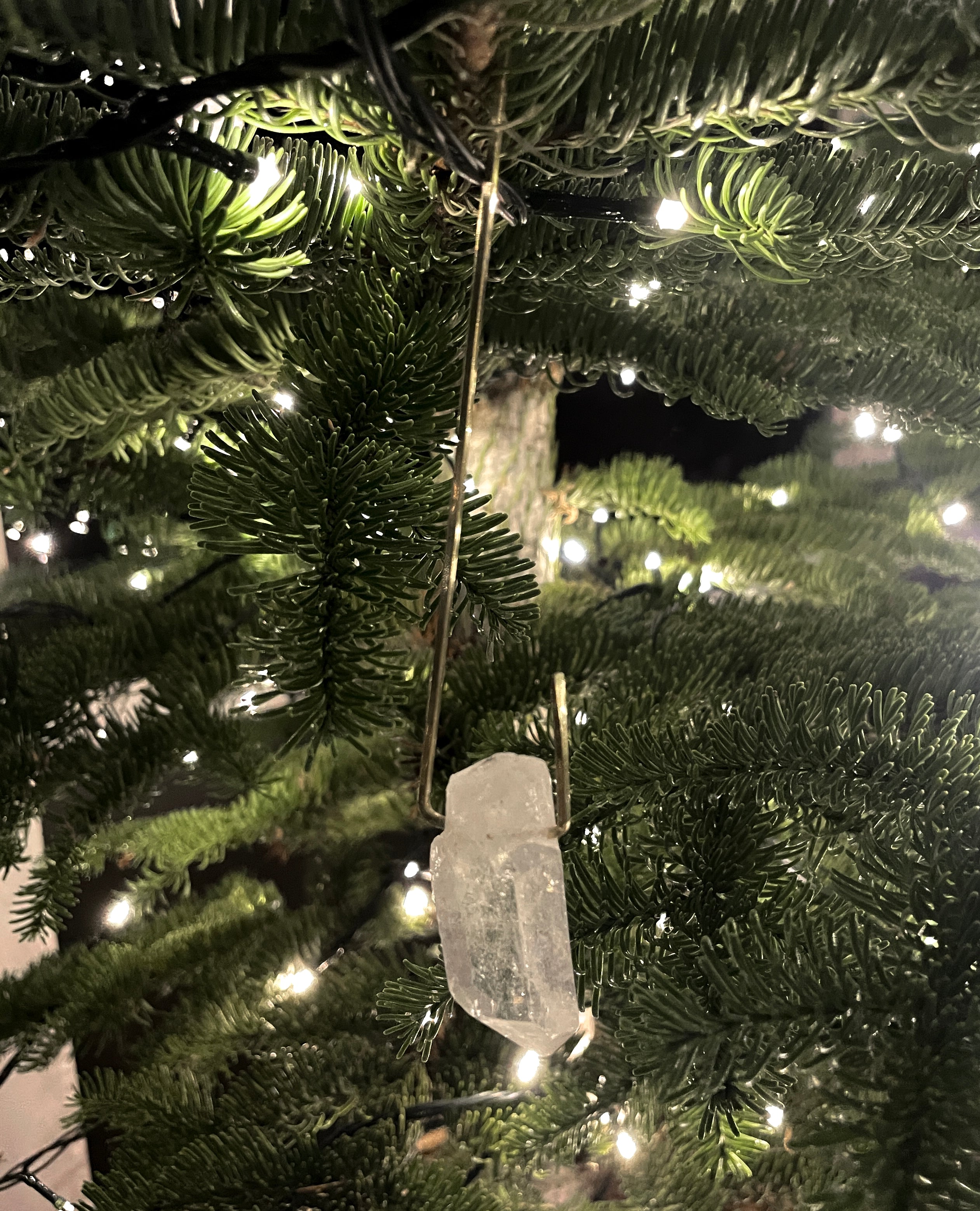 Quartz Drop Ornaments