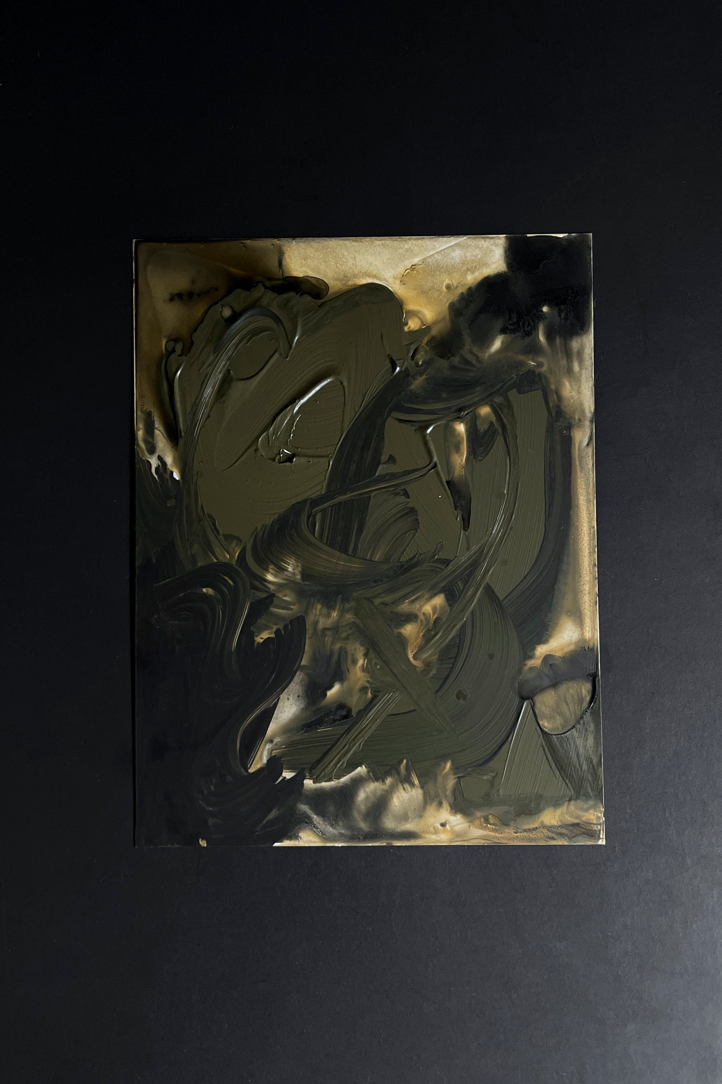 Abstract Mini 04 - - Originals - Limited Edition Apparel, Accessories, and Original Fine Art Prints, Home Decor, Feminist Minimalist Gothic Design, Made to Order, Double Kick, Signed and Numbered