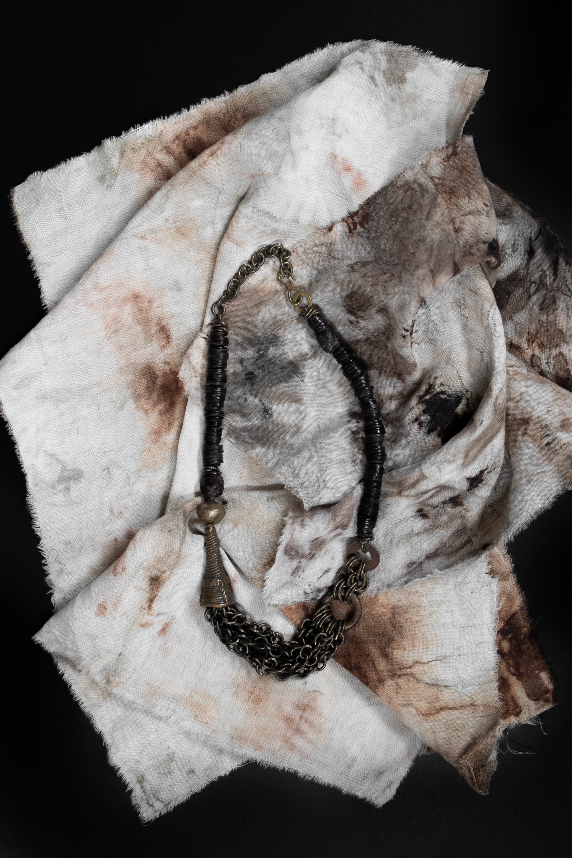 Remnant Necklace - - Accessories - Limited Edition Apparel, Accessories, and Original Fine Art Prints, Home Decor, Feminist Minimalist Gothic Design, Made to Order, Double Kick, Signed and Numbered