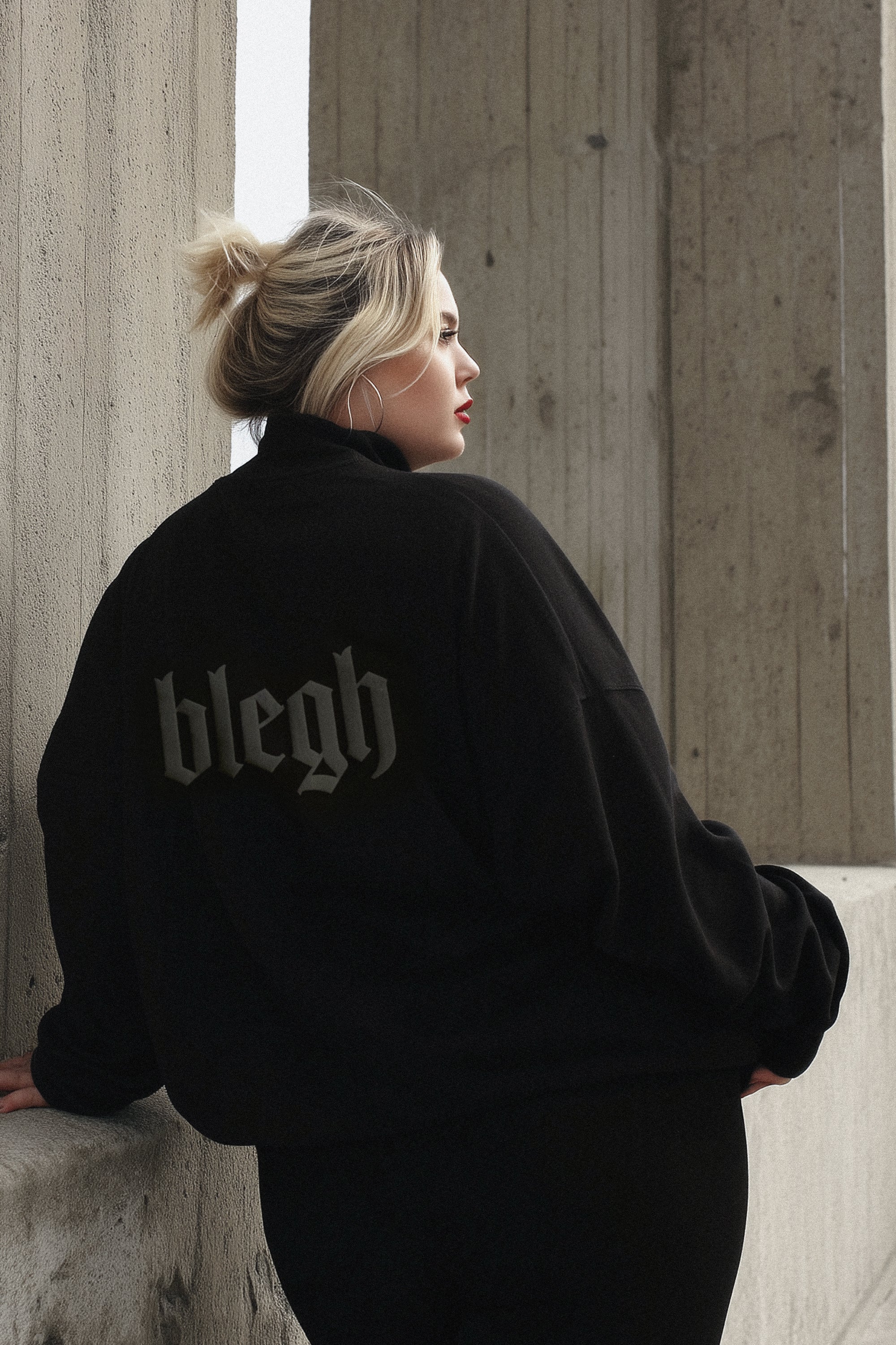 Half Zip | Blegh Puff