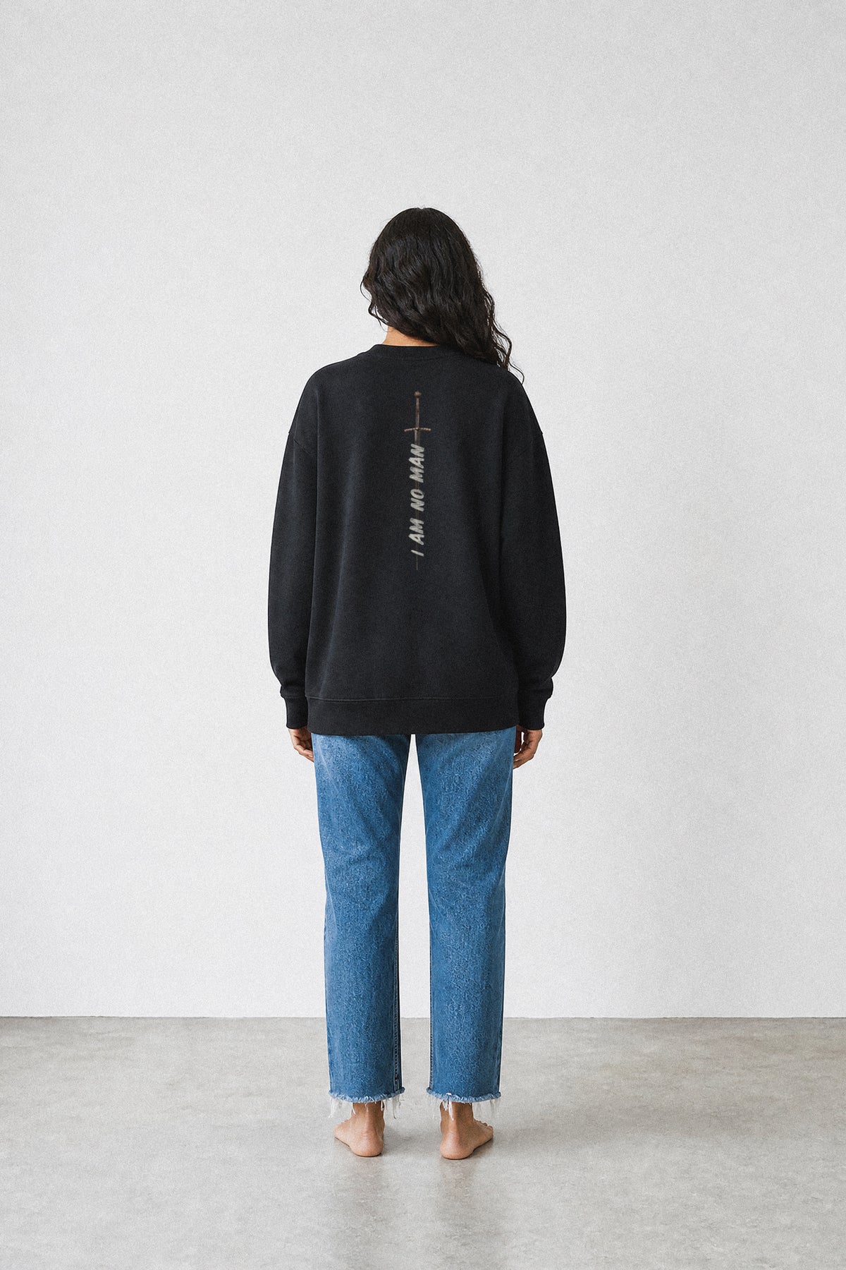 I Am No Man Crewneck