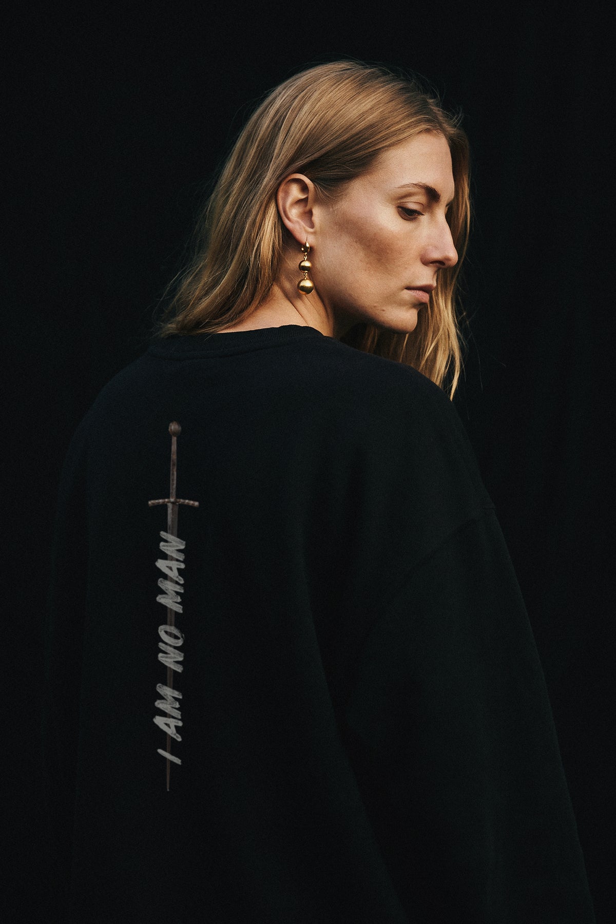I Am No Man Crewneck