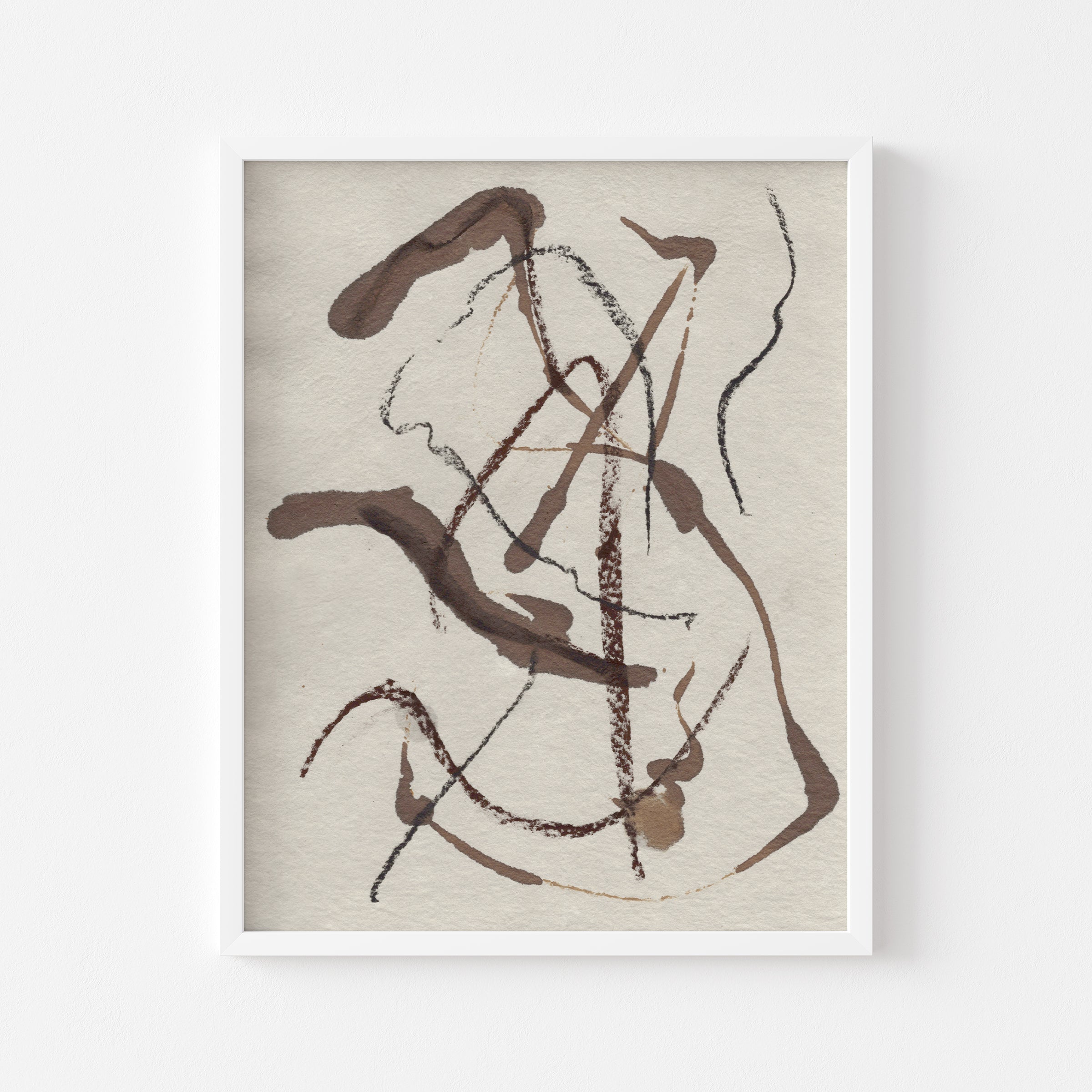 Fine Art Print | Hew - - Print - Limited Edition Apparel, Accessories, and Original Fine Art Prints, Home Decor, Feminist Minimalist Gothic Design, Made to Order, Double Kick, Signed and Numbered