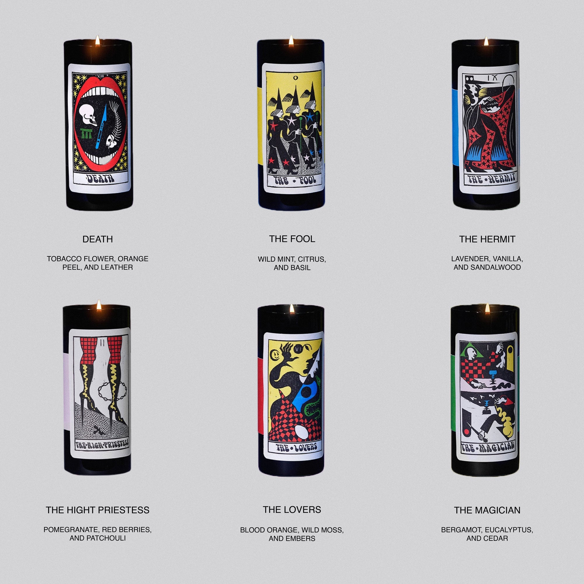 Mystery Tarot Candle