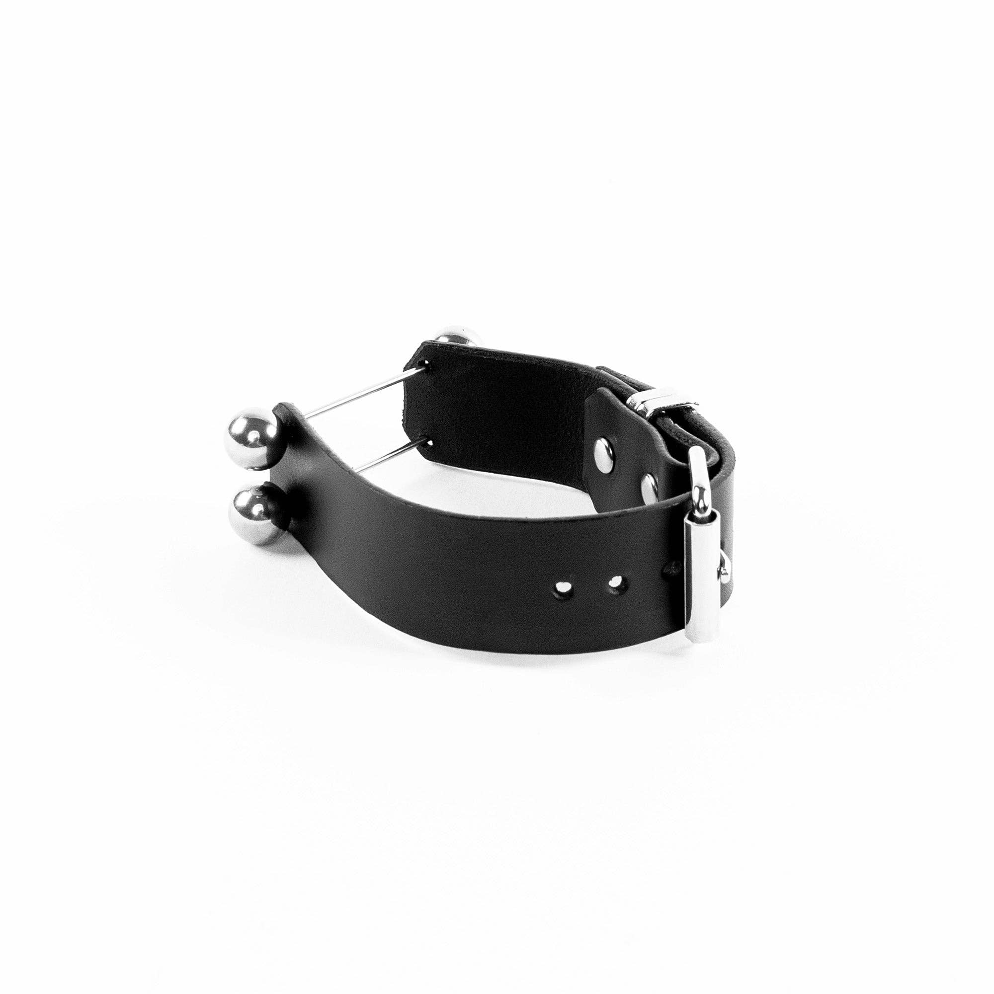 Industrial Wristband - - Accessories - Limited Edition Apparel, Accessories, and Original Fine Art Prints, Home Decor, Feminist Minimalist Gothic Design, Made to Order, Double Kick, Signed and Numbered