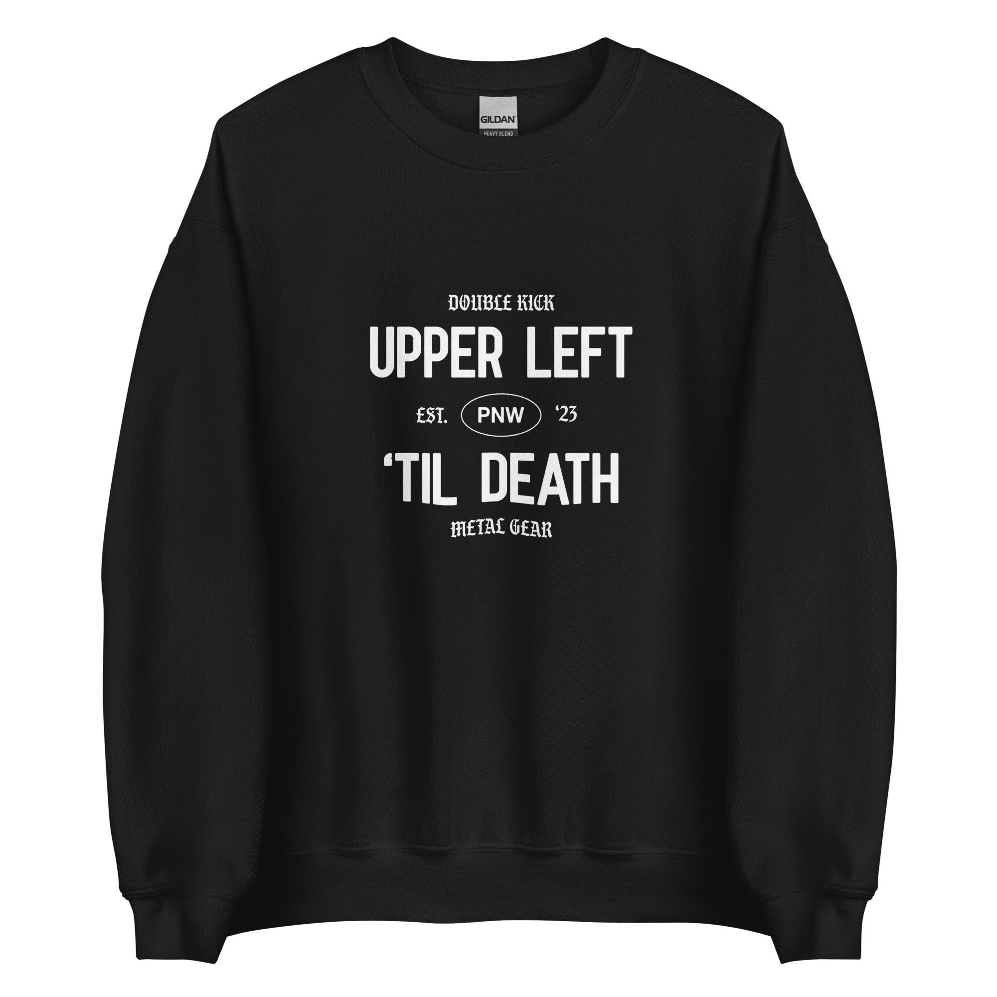 Upper Left 'Til Death Crewneck